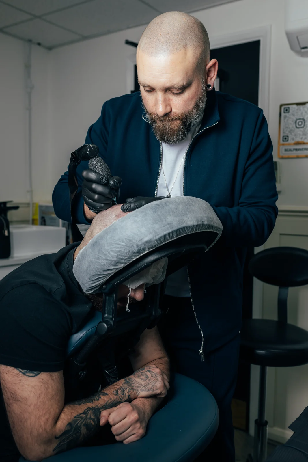 John carrying out SMP treatment